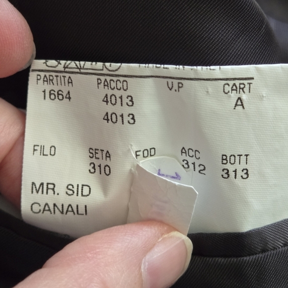 Classic Canali Mr Sid Made In Italy Grey Men's Blazer 💯 Pure Wool 46US  1614019 - Picture 15 of 16